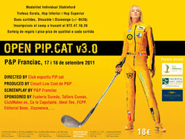 Cartell Open PiP.cat v3.0 (2011)