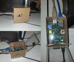Caixeta casolana per Raspberry Pi